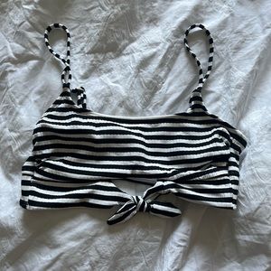 Striped Bikini Top